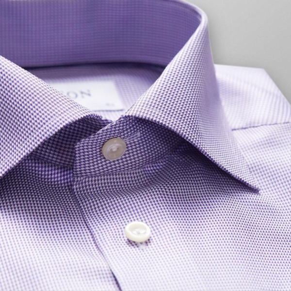 Purple twill shirt - Afbeelding 2