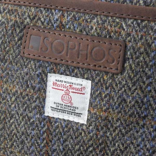 Brown Harris Tweed Holdall - Afbeelding 4