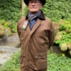 Wax Coat Camel/licht Bruin - Afbeelding 2