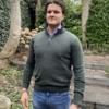 Pullover, zip neck Green