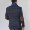 Harris Tweed Jacket Grijs Overruit 619 - Afbeelding 2