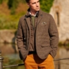 Wellington Tweed Jack Bruin Visgraat - Afbeelding 3