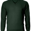 Alan Paine Lamswol Pullover V-hals, Updated Fit - Tartan Green - Afbeelding 4