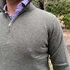 Pullover, zip neck Green - Afbeelding 3