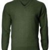 Alan Paine Lamswol Pullover V-hals, Updated Fit - Rosemary - Afbeelding 4