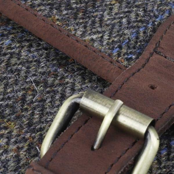 Brown Harris Tweed Briefcase - Afbeelding 5