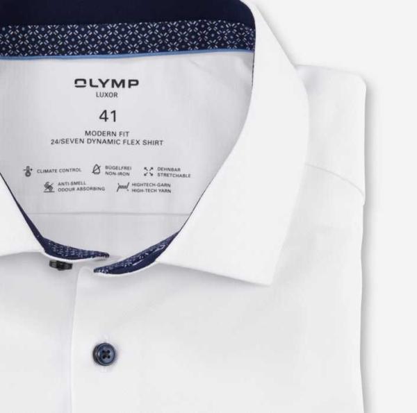 OLYMP 24/7 Dynamic Stretch Wit - Afbeelding 4