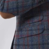 Harris Tweed Jacket Grijs Overruit 619 - Afbeelding 3