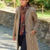 Wellington, Harris Tweed damesjas met grote overruit