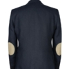 Linnen Colbert, Patrick Jacket - Navy Linen - Afbeelding 2