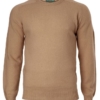 Alan Paine Lamswol Pullover Ronde-hals, Updated Fit - Camel - Afbeelding 4