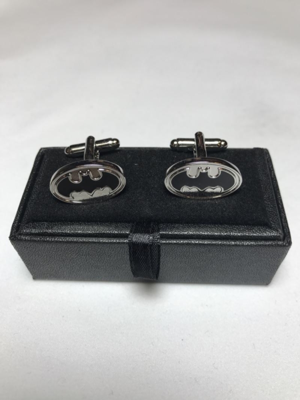 Manchetknopen Batman silver