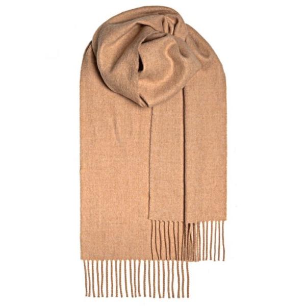 Lamswollen Shawl, Malt Plain