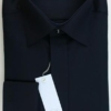 Smokingshirt zwart