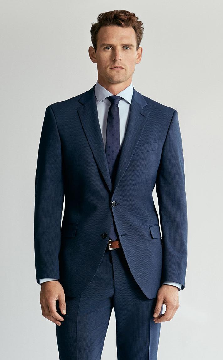 Huur blauw kostuum Black Tie
