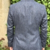 Eduard Dressler Colbert, Donnegal Tweed Blauw visgraat - Afbeelding 3