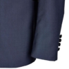 Smoking, Blauw opgesneden revers in wol mohair - Afbeelding 4