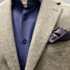 Harris Tweed Jacket Beige/grijs melange - Afbeelding 2