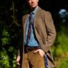 Harris Tweed Overjas, Evergreen - Afbeelding 2