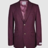 Yorkshire Tweed Colbert, Patrick Jacket - Damson
