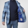 Harris Tweed Jacket Jeans Blauw 612 - Afbeelding 2