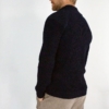 Pullover,Foxton Zip Neck, Navy - Afbeelding 3