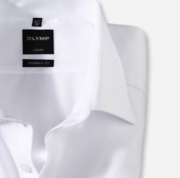 OLYMP Luxor, modern fit, New Kent, Wit - Afbeelding 2