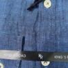Shirt King's Road, Blauw Linnen - Afbeelding 3
