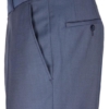 Smoking, Blauw opgesneden revers in wol mohair - Afbeelding 6