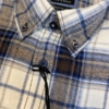 Shirt King's Road, Blauw Ruit, Zware Flannel - Afbeelding 3