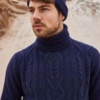 Alan Paine, Kabeltrui, Roll Neck Jumper - Updated Fit