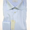 Shirt Blauw dubb.manchet