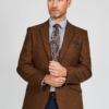 Yorkshire Tweed Colbert, Patrick Jacket - Tobacco - Afbeelding 3