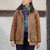 Wellington, Dames Waxcoat Camel