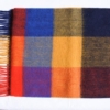 Sjaal blauw-rood-oranje