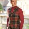 Harris Tweed Vestje met revers 655 - Afbeelding 2