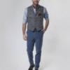 Harris Tweed Vestje met revers 601