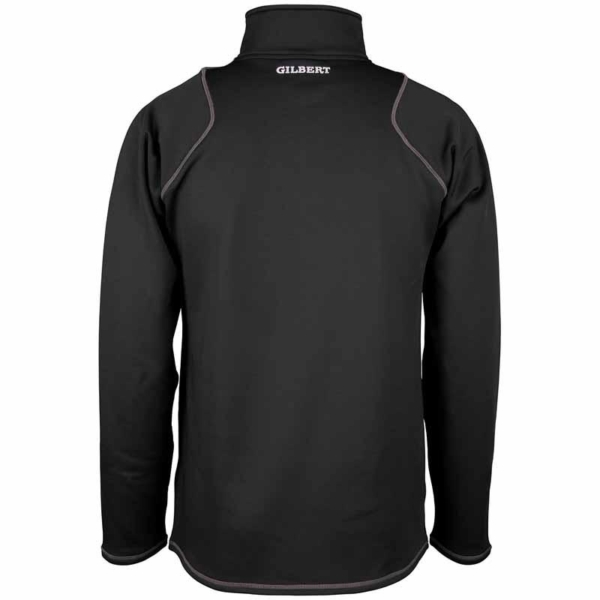 Gilbert, Quest 2 1/4 Zip Flc Zwart Jeugd - Afbeelding 2