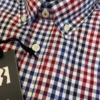 Flannel Shirt King's Road, Blauw Rood Blokje - Afbeelding 3