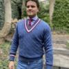 Grafton Cricket Cable Vee Denim - Afbeelding 2