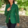 Harris tweed Dames Jasje Green 608