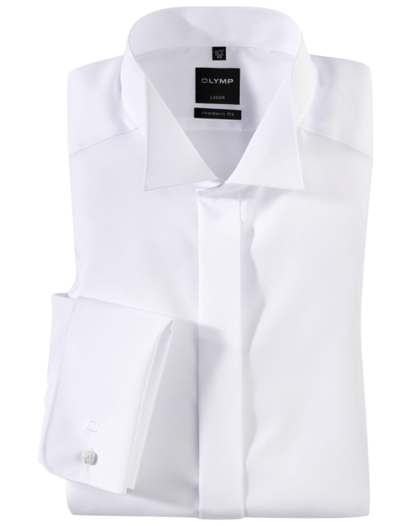 Smokinghemd opstaande boord Modern Fit