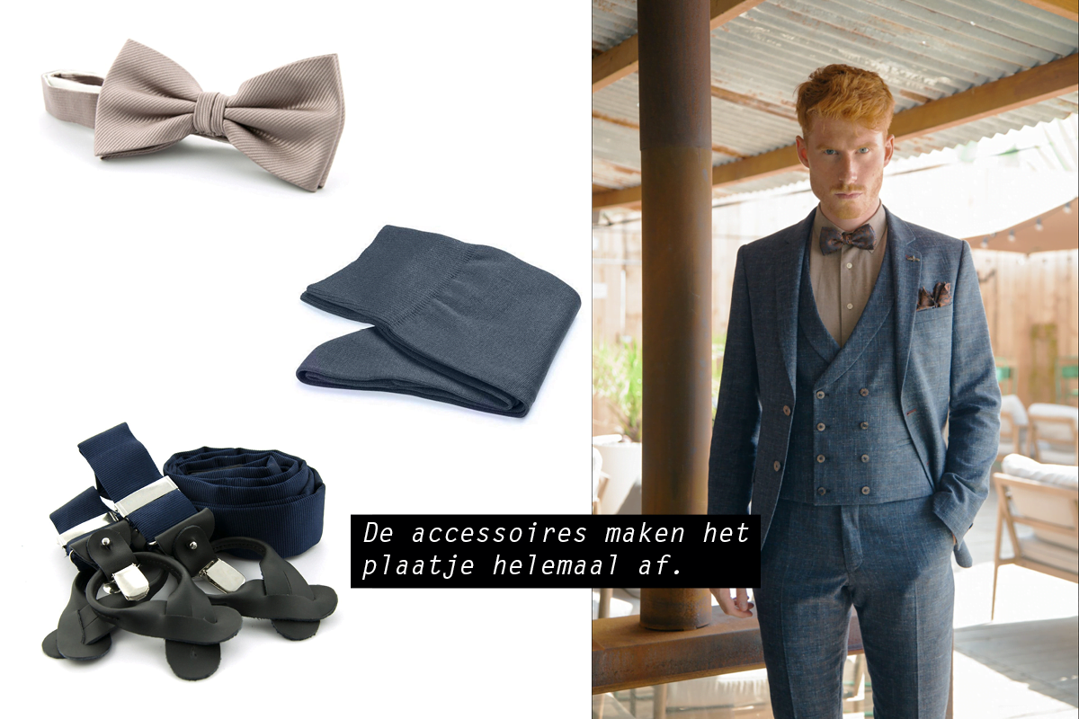 blauwe trouwpakken black tie good manners