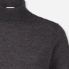 OLYMP Level Five Knitwear, body fit, Pullover Coll, Antraciet - Afbeelding 2