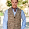 Harris Tweed Vestje met revers 625