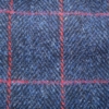 Harris Tweed Jacket Red Overcheck 614 - Afbeelding 5