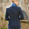 Harris tweed Dames Jasje Scottish Blue 613 - Afbeelding 2