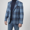 Harris Tweed Jacket Jeans Blauw 612 - Afbeelding 4