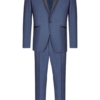 Smoking, Blauw opgesneden revers in wol mohair - Afbeelding 2
