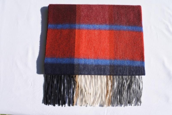Sjaal wol/cashmere - Afbeelding 2
